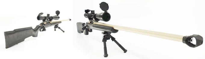 Carabine custom carbone MDT 