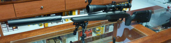 Carabine custom Nouvelle Calédonie 300 win mag