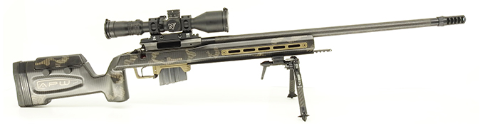 Carabine custom Nouméa 6.5 creedmoor chassis